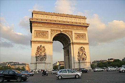 拱形,地点,戴高乐,巴黎,法国