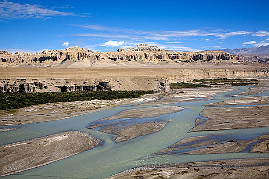 西藏阿里扎达,象泉河