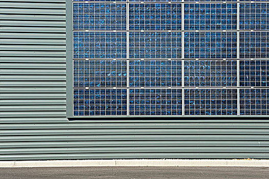 法国南部,太阳能电池板,工厂