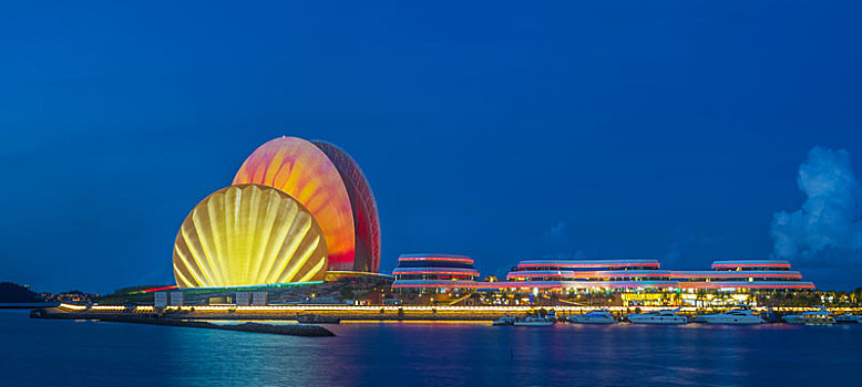 珠海大剧院夜景