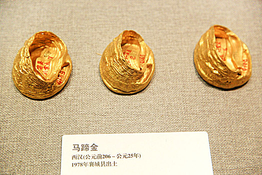 河南省博物院珍藏的马蹄金
