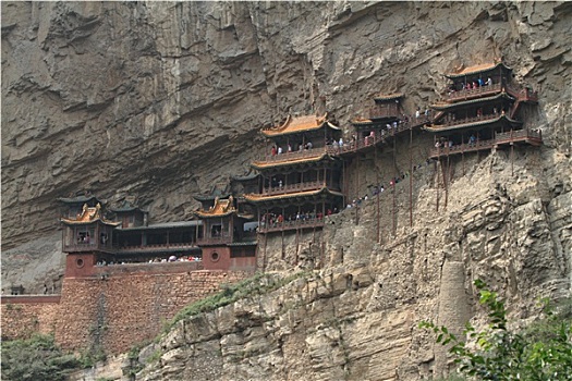 悬空寺,大同,中国