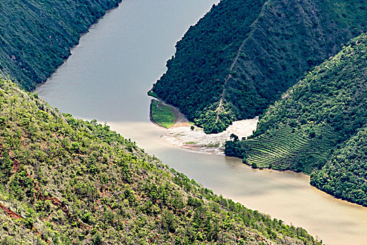 澜沧江峡谷