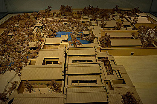 中国古代庄园模型