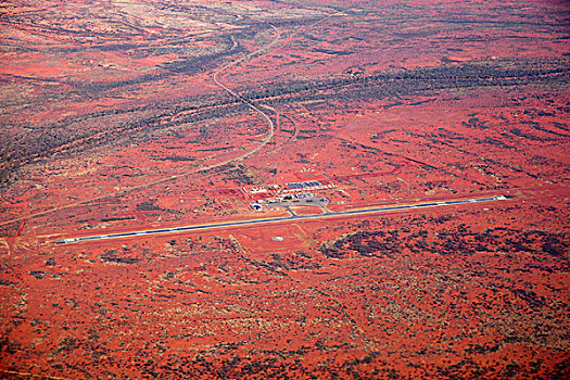 遥远,机场,西澳大利亚