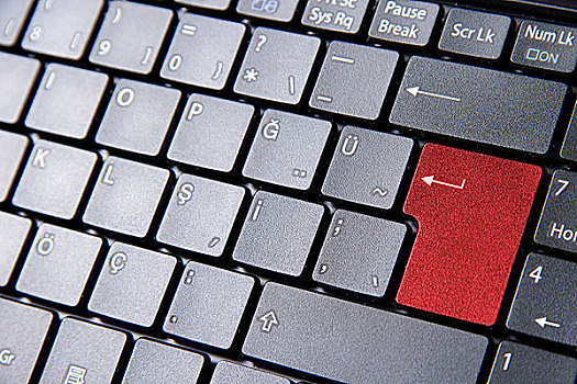 键盘,红色,回车键