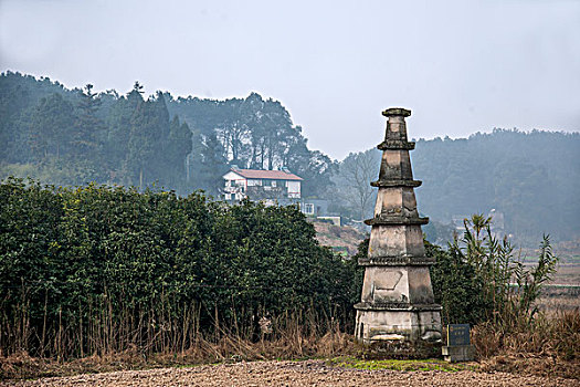 重庆巴南区石河字库塔