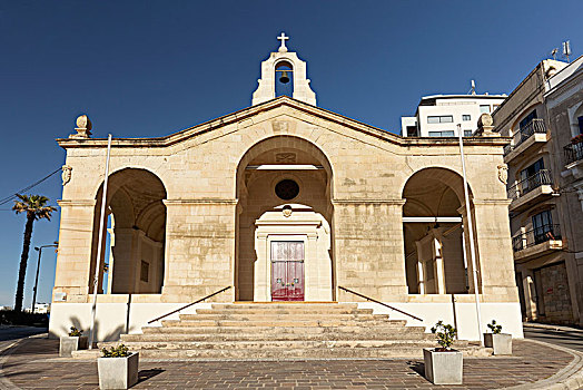 教堂,小教堂,瓦莱塔市,马耳他,欧洲