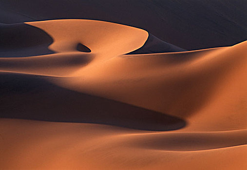 抽象画面,沙丘,靠近,索苏维来地区,日出,纳米布沙漠,纳米比亚