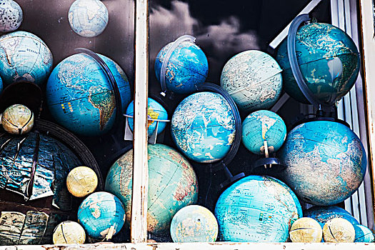 地球,橱窗展示,阿姆斯特丹,荷兰
