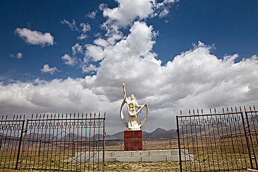 14届亚运会,圣火,取火点,纪念像,西藏