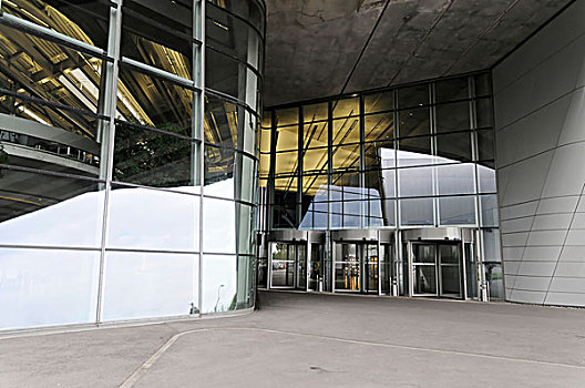 入口,总部,建筑,莱比锡,萨克森,德国,欧洲