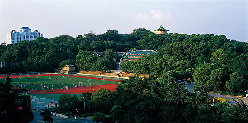 武汉大学体育场_高清图片_全景视觉