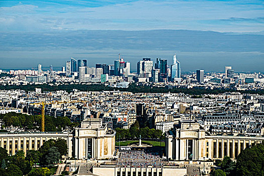 局部,风景,巴黎,埃菲尔铁塔,法国