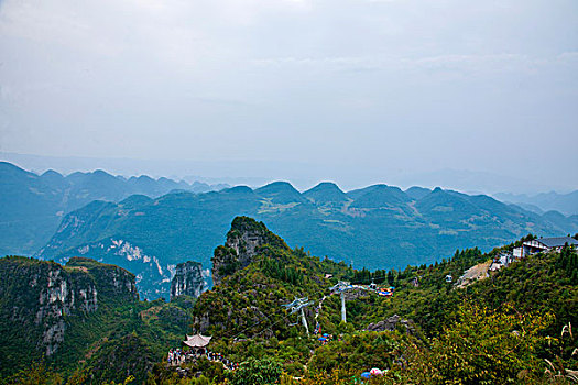 湖北恩施大峡谷地貌