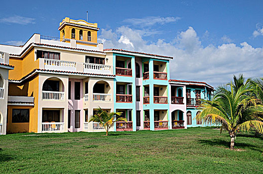 酒店,特立尼达,包装,休假,干盐湖,靠近,古巴,加勒比