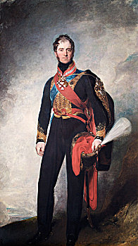 头像,安格尔西岛,英国人,军人,1818年,艺术家