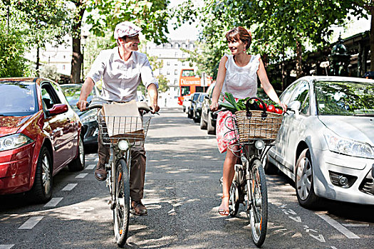 伴侣,蔬菜,自行车,巴黎,法兰西岛,法国