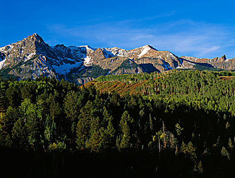 山脉,荒野,科罗拉多,美国