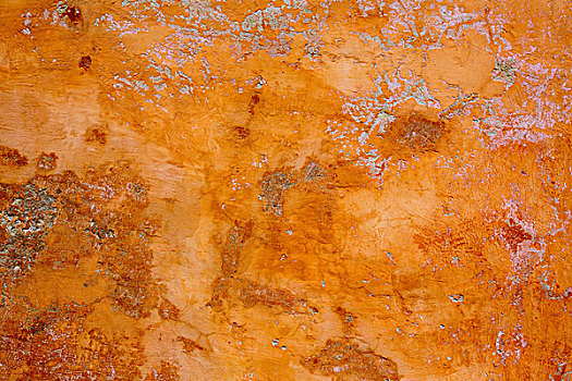 伊比萨岛,低劣,橙色,建筑,纹理,水泥,背景
