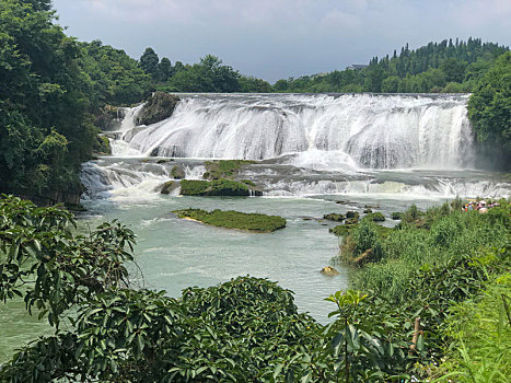 贵州黄果树陡坡塘瀑布