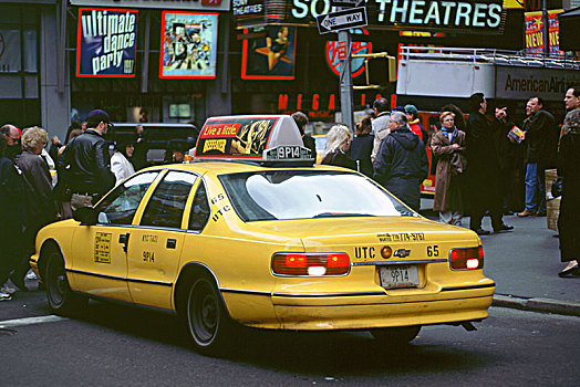 纽约,黄色出租车,艺术家,未知
