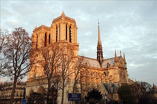 圣母大教堂,巴黎,法国,欧洲