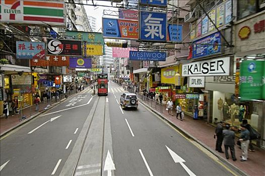 交通,街道,香港,中国