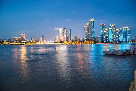 夜景,地标建筑