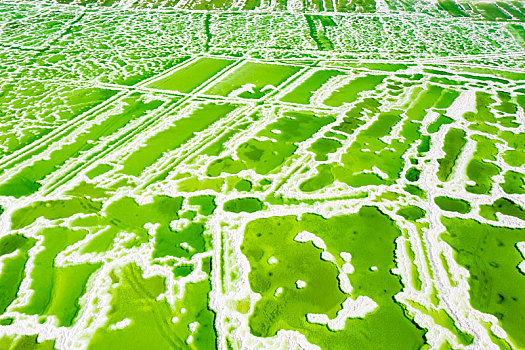 青海海西,格尔木,察尔汗盐湖风光风景航拍,2021年07月27日,察尔汗盐湖位于青海省格尔木市