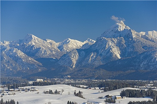 拜恩州,风景,山