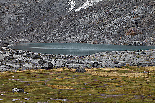 玻利维亚,山脉,泻湖