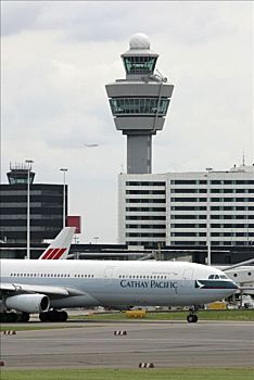 阿姆斯特丹,国际机场,史基浦,空中客车,a340,太平洋,北荷兰,荷兰
