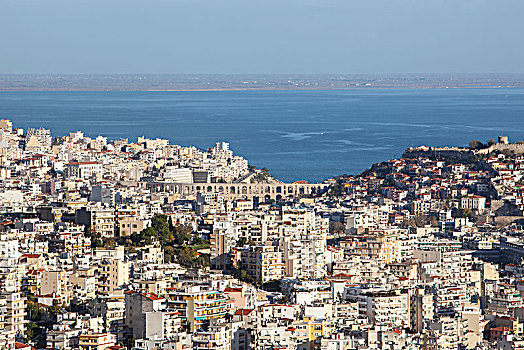 城市,港口,希腊