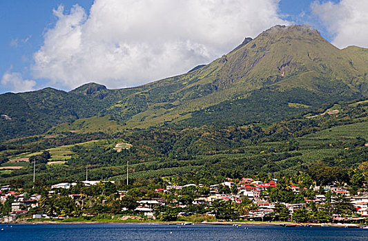 马提尼克,法属安的列斯群岛,西印度群岛,山