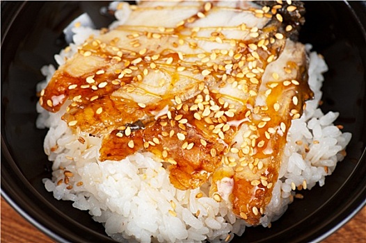鳗鱼,米饭