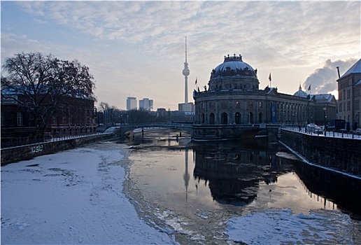 冬天,柏林