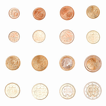 欧元硬币,斯洛伐克,旧式