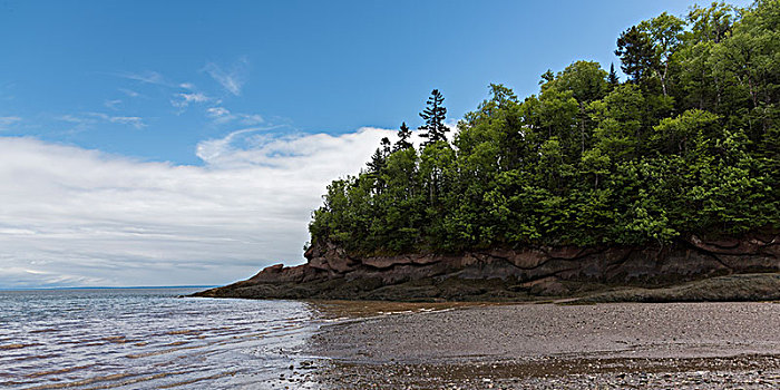 风景,芬地湾,芬地湾国家公园,新布兰斯维克,加拿大