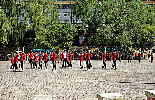 河南嵩山少林寺塔沟武术学校