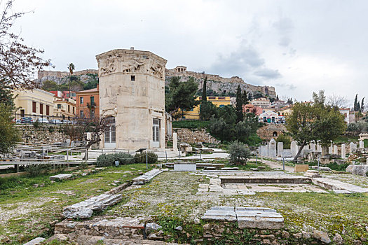 雅典罗马市集遗址与风之塔