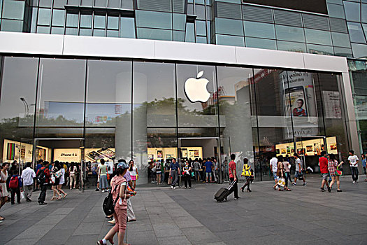 北京西单苹果店