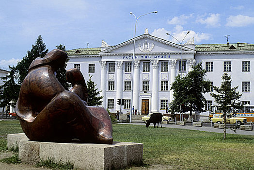 蒙古,乌兰巴托,自然博物馆