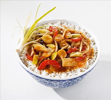 米饭,泰国,蔬菜