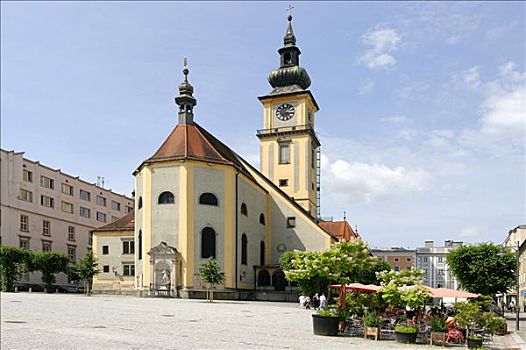 教区教堂,教区,林茨,上奥地利州,欧洲