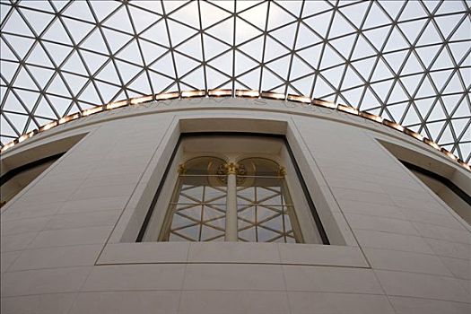 大英博物馆,特写,窗户,上面,户外,读,房间