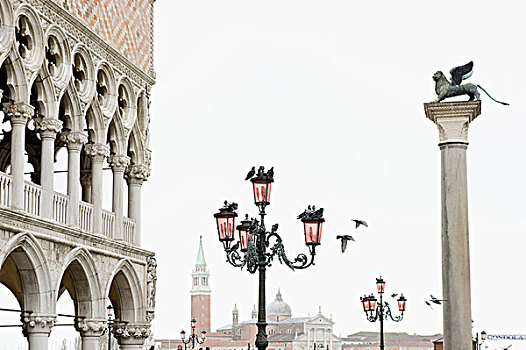 广场,威尼斯,意大利,欧洲