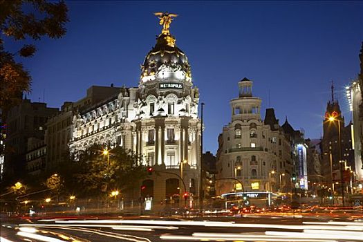 城市建筑,马德里,西班牙