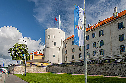 里加,城堡,住宅,拉脱维亚