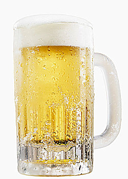 寒冷,窖藏啤酒,啤酒玻璃杯